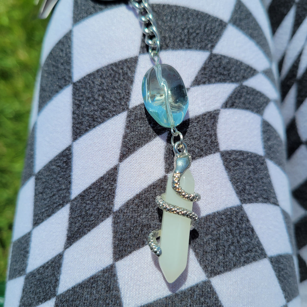 Snake Charmer Keychain