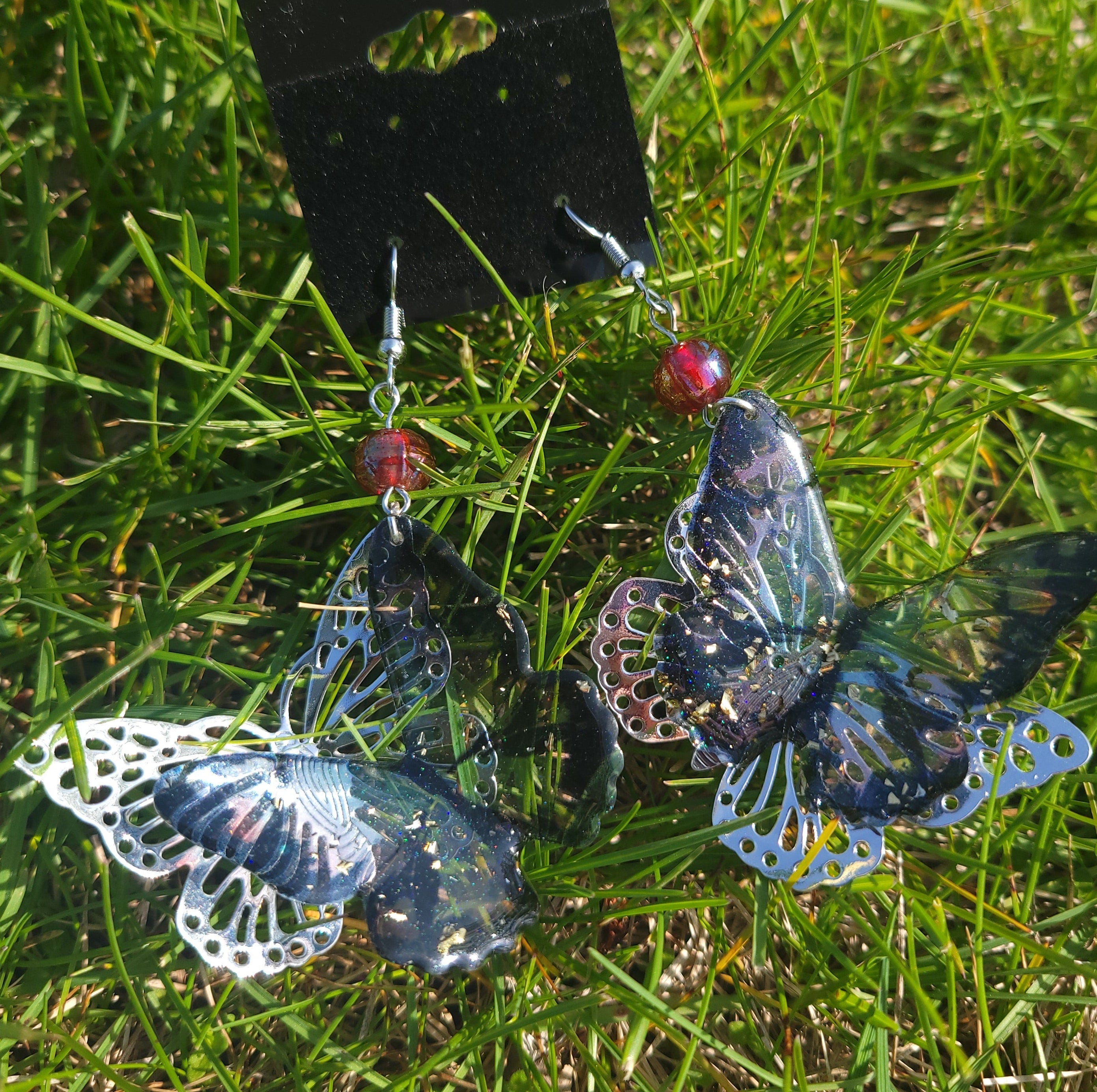 Galaxy Buterfly Earrings