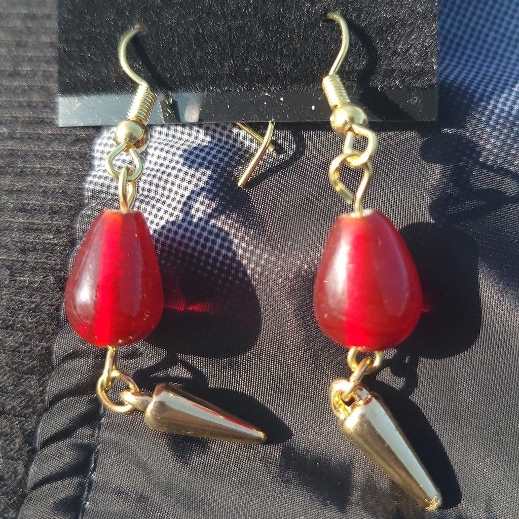 Vampire Fangs Earrings