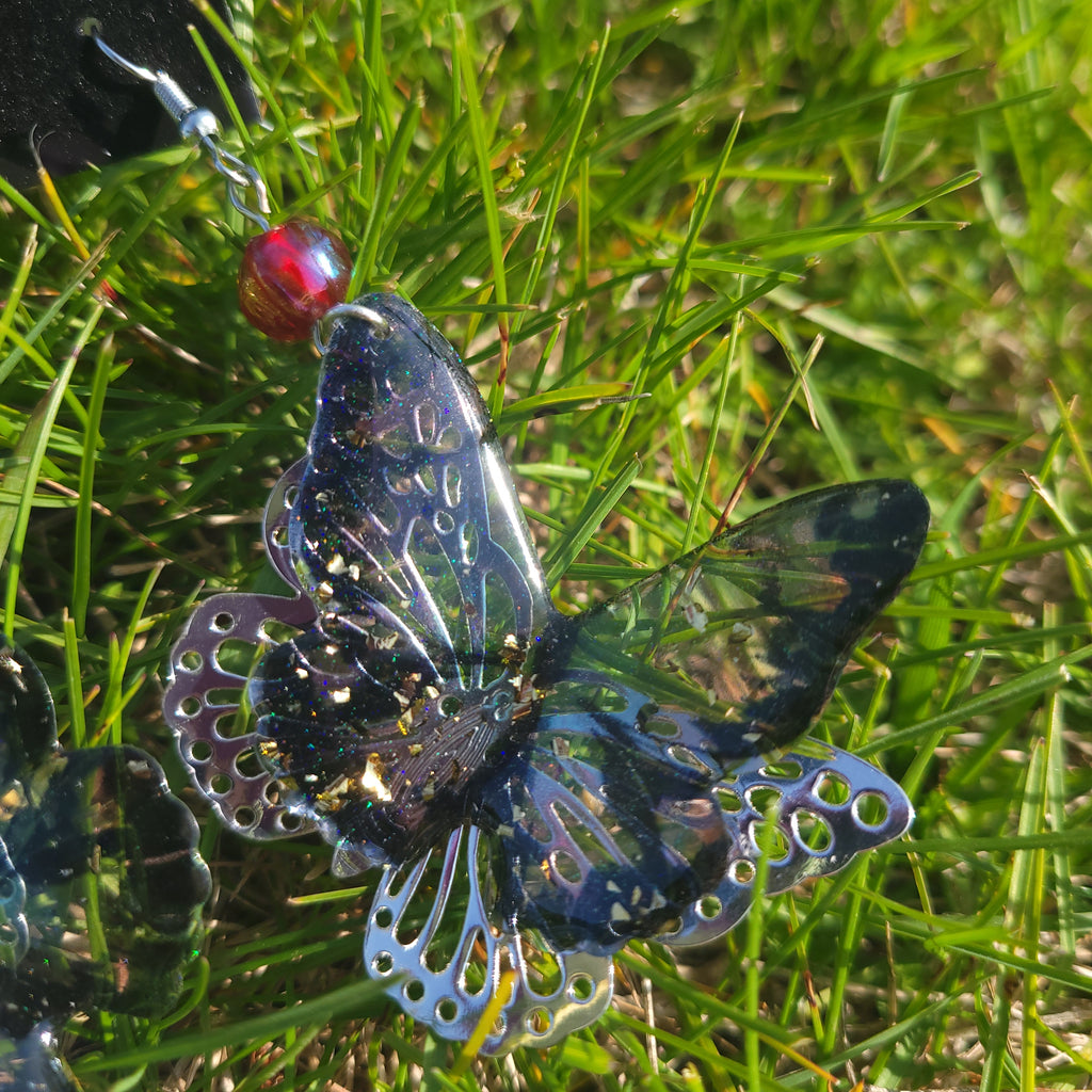 Galaxy Buterfly Earrings