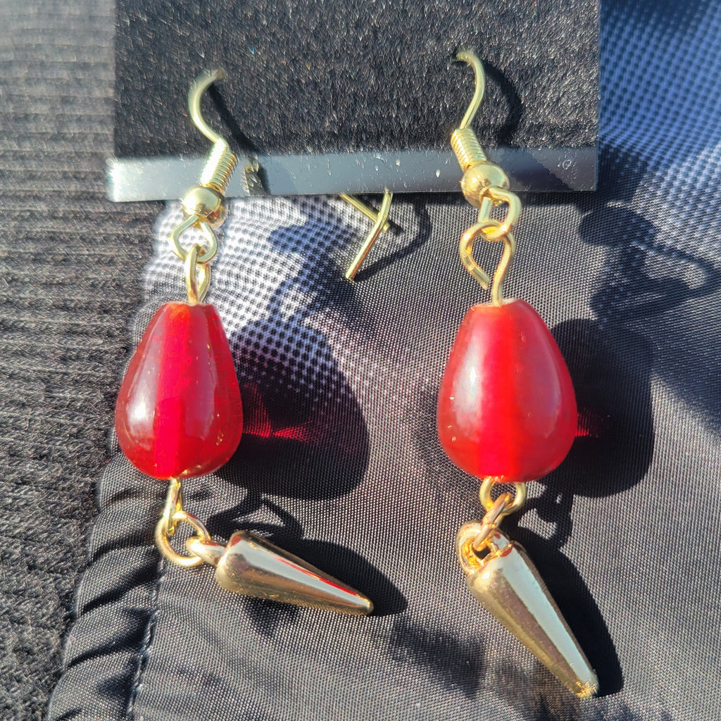 Vampire Fangs Earrings