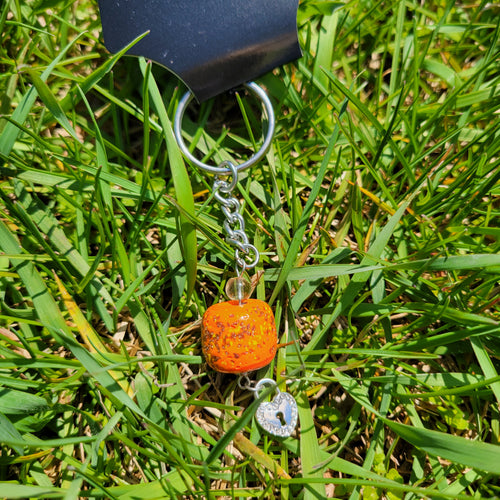 Artists Locked Heart Keychain